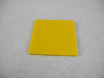 China Heat resistance 180 ℃ Nylon Parts , Nylon sheet / Plate bar insulation Yellow for sale