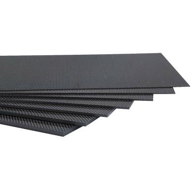 China Smooth Custom CNC Carbon Fiber Sheets 3K 10mm Carbon Fiber Panel for sale