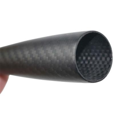 China T300 2 Inch Light Weight Carbon Fiber Tube Pultruded 3K Twill Pipe for sale