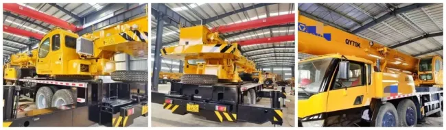 Reliable Used Truck Mounted Heavy Duty 12t Hydraulic Construction Crane