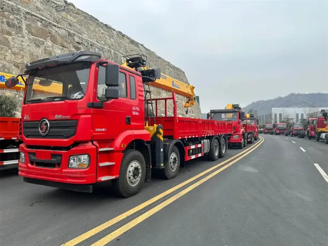 Custom Configured HOWO Zz1048d3314c1r Knuckle Boom Mounted Crane for Sale