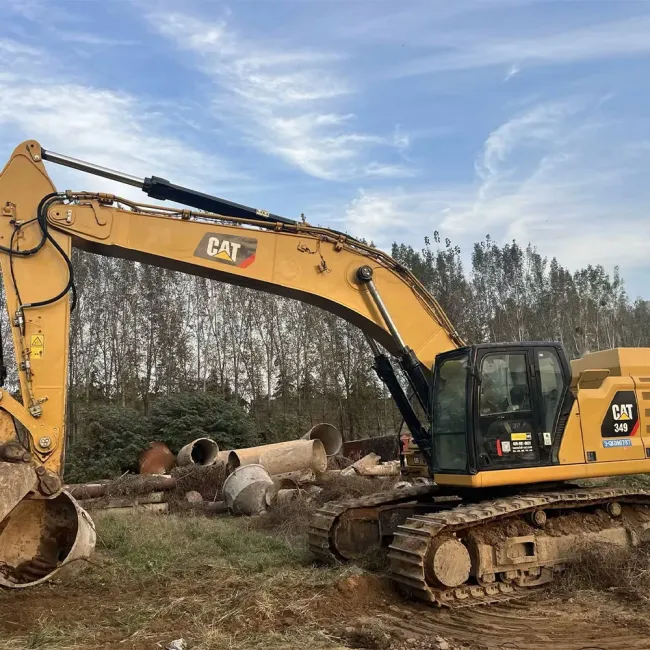 Original Used Cat 349 349d 349gc 349e Cat349d Cat349 Cat349gc Excavator Crawler Low Price for Sale