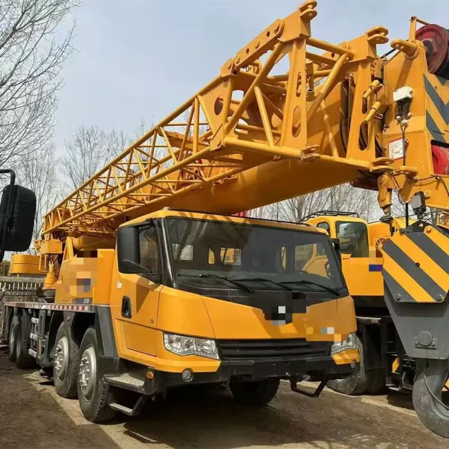 95% New Used Original 50ton Crane Truck Xct50 2021 Year Second Hand Used China Truck Cranes