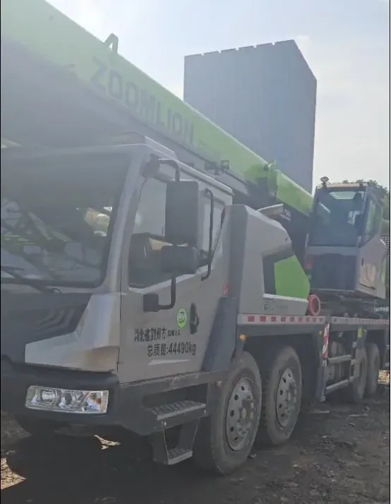 Used China Top Brand Zoomlion 55 Ton Hydraulic Mobile Truck Crane in Stock Durable Heavy Duty Construction Machinery