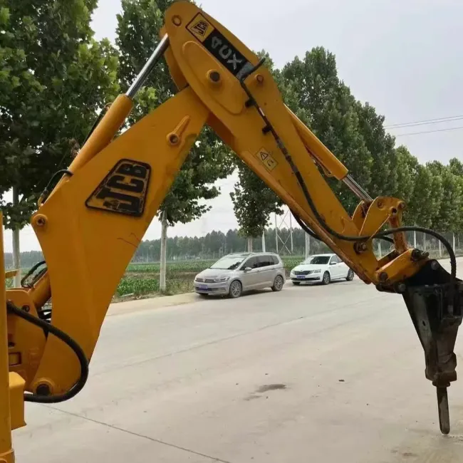 High Efficiency Used Jcb 4cx Backhoe Loader at Low Price for Sale Good Condition