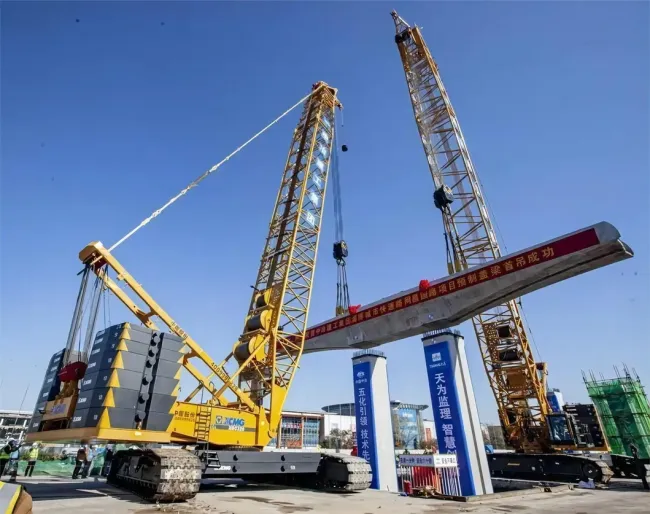 XCMG Official 400 Ton Xgc400 96m Used Crawler Crane for Sale