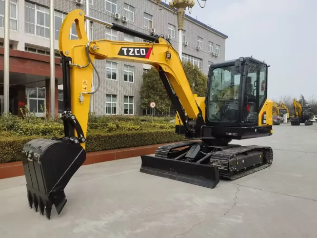 Free Shipping Chinese Brand New Tzco Tz60 New Excavator 6ton Mini Excavator for Sale Mini Excavator for Sale