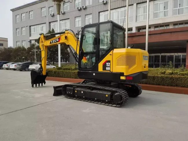 Free Shipping Chinese Brand New Tzco Tz60 New Excavator 6ton Mini Excavator for Sale Mini Excavator for Sale