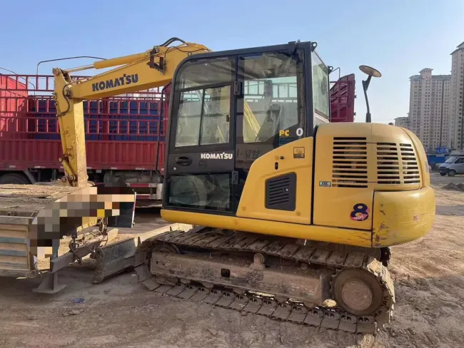 Used PC70 Excavator in China, 7t Second-Hand Excavator for Sale, Excellent Condition, Short Working Time