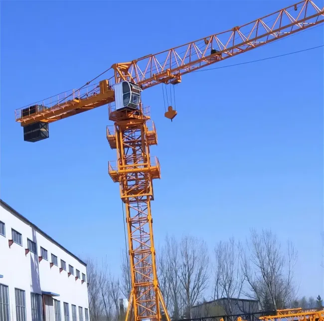 Used Zoomlion Ht63 50m 5013 6t Tower Crane with CE Certification