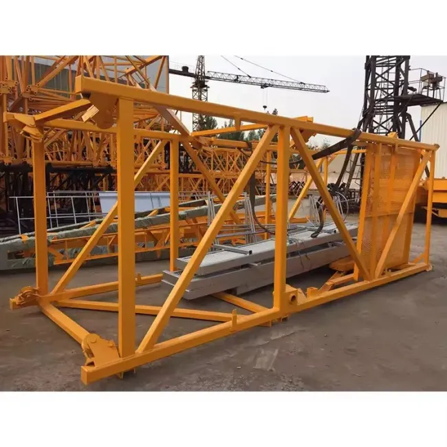 Hot Sale The Second Used Zoomlion Construction Building Equipment Tower Crane Qtz100 6013 8 Ton with CE