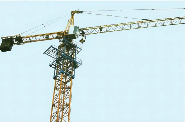 The Used Construction Building Qtz80 6 Ton 5013 Tower Crane Zoomlion