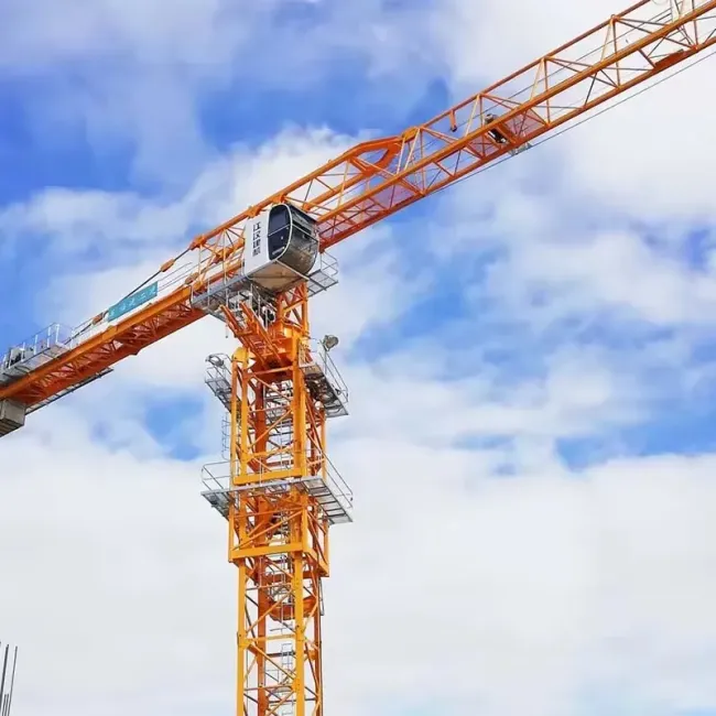 Hot Sale The Second USD Zoomlion Construction Flat-Top Tower Crane 7025 12mt with CE