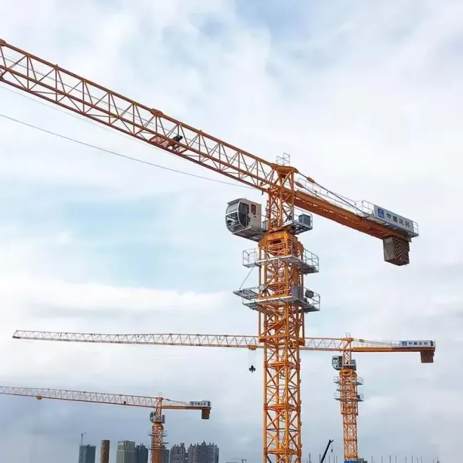 Hot Sale The Second USD Zoomlion Construction Flat-Top Tower Crane 7025 12mt with CE