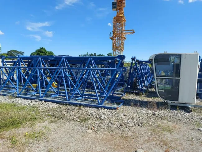 Hot Sale The Second USD Zoomlion Construction Flat-Top Tower Crane 7025 12mt with CE