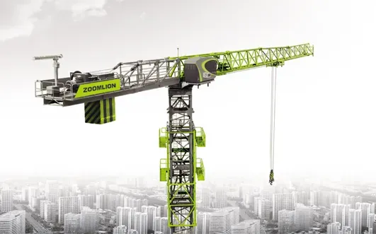 China Zoomlion Xugong Sanyi Dahan Topsky Topkit Topless Luffing 4 Ton 6 Ton 8 Ton 10 Ton 12 Ton 16 Ton 20 Ton T6013-8 Tower Crane for Sale