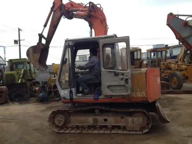 Original Japan Used Hitachi Ex60/Ex60-1/-2/-3/-5 Specs Excavator with Good Quality