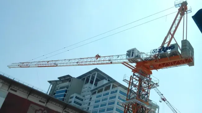 XCMG Factory XL6025-20 Building Machine Chinese Used Luffing Tower Crane for Sale