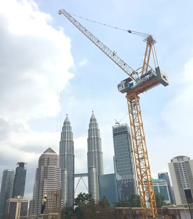 XCMG Factory XL6025-20 Building Machine Chinese Used Luffing Tower Crane for Sale