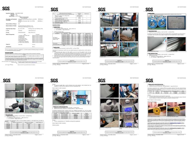 SGS quality inspection - Shandong Decho Building Materials Technology Co., Ltd