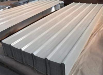 China RAL9002 Branco Cinza Off Branco Cor Telhas Metal Panéis de Telhado Trapezoidal Galvanizado Corrugado Metal Panéis de Telhado 0,45mm TCT à venda