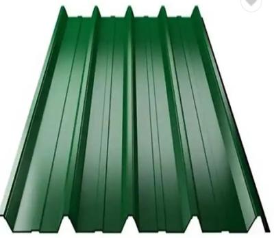 China RAL6005 AZ150 PPGL Corrugated Metal Tiles Pre-Painted Galvalume Aluzinc Steel Sheet Corrugated Roofing Sheets for sale