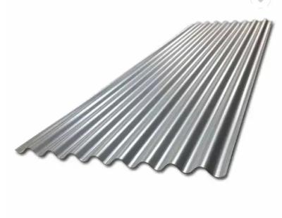 Chine Panneaux galvanisés en tôle ondulée Carreaux ondulés en métal ondulé courbé Panneaux de toiture en métal ondulé Z70 0,35 mm g550 grad structural à vendre