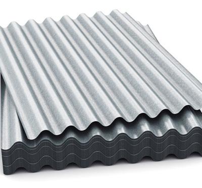 China Galvanised Roofing Corrugated Steel Sheets AZ120 1.2mm DX51D for sale