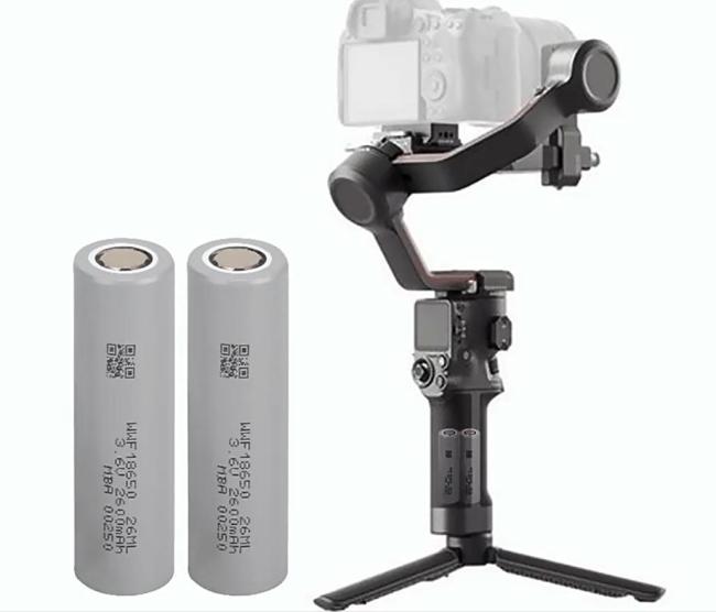 Cylindrical Lithium Battery -40 Degree Low Temperature Battery 18650 Lithium Ion 2600mAh 3.6V Rechargeable