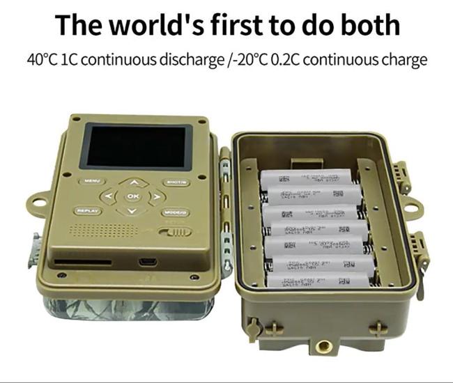 Cylindrical Lithium Battery -40 Degree Low Temperature Battery 18650 Lithium Ion 2600mAh 3.6V Rechargeable