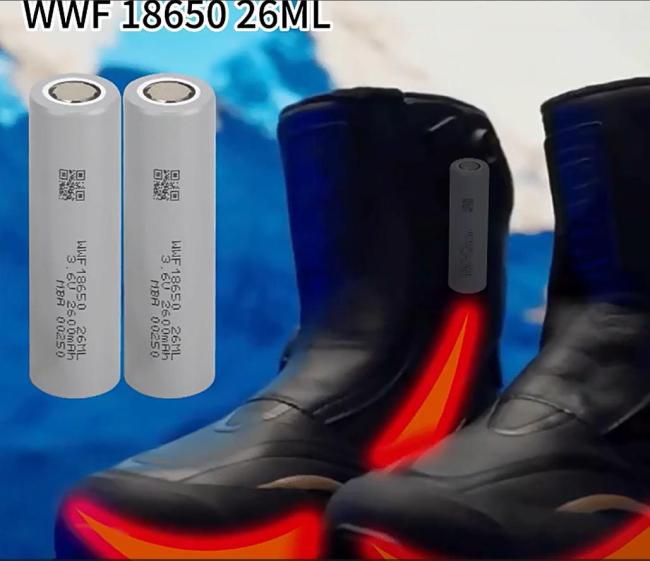 Cylindrical Lithium Battery -40 Degree Low Temperature Battery 18650 Lithium Ion 2600mAh 3.6V Rechargeable