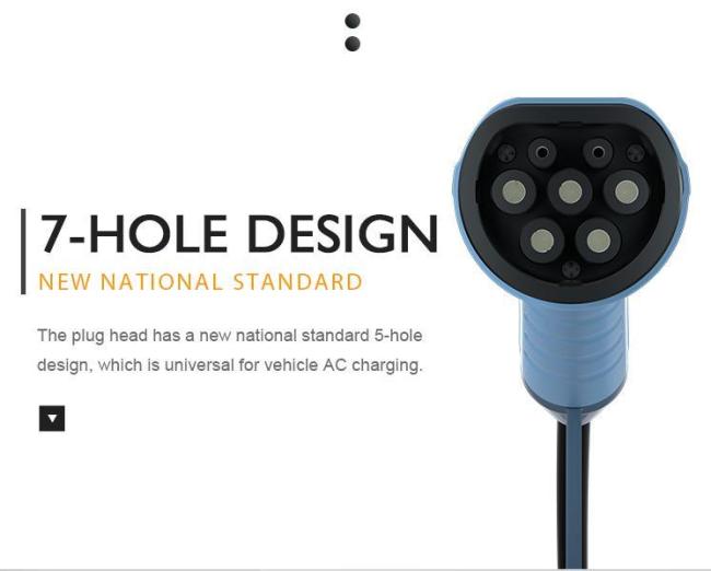 Portable Mobile Charger with Screen 8A/10A/13A/16A 220V Charging Cable EV Charger