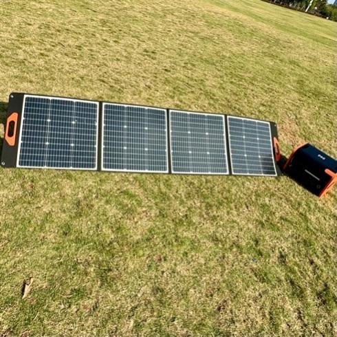 100% Collapsible Waterproof Solar Portable Solar Charger Made From Sunlight