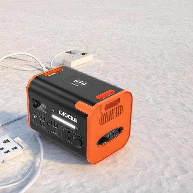 2000W 3000 Cycle Life Outdoor Mobile Power Solar Generator Wireless Charger Camping Portable Power Station