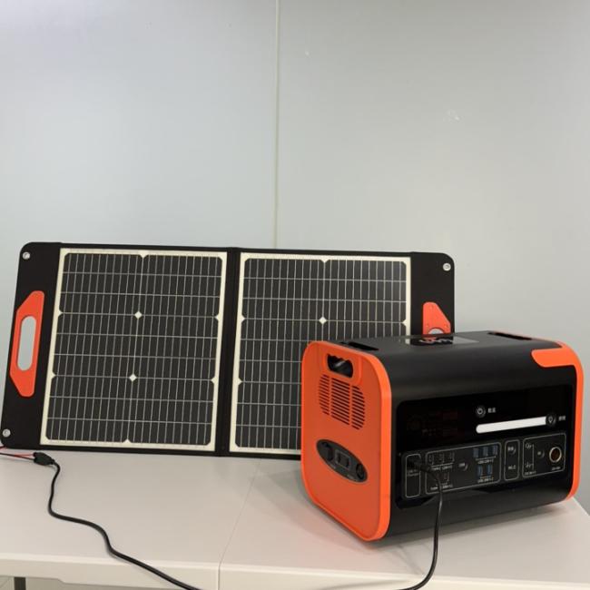 2000W 3000 Cycle Life Outdoor Mobile Power Solar Generator Wireless Charger Camping Portable Power Station