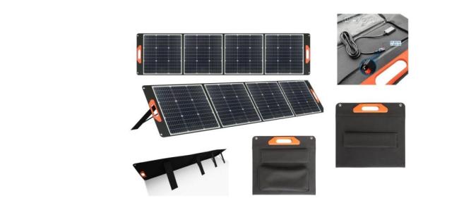 Suitable for Home Outdoor Camping 200W Foldable Polycrystalline Solar Panels for Salecollapsible Solar Panels