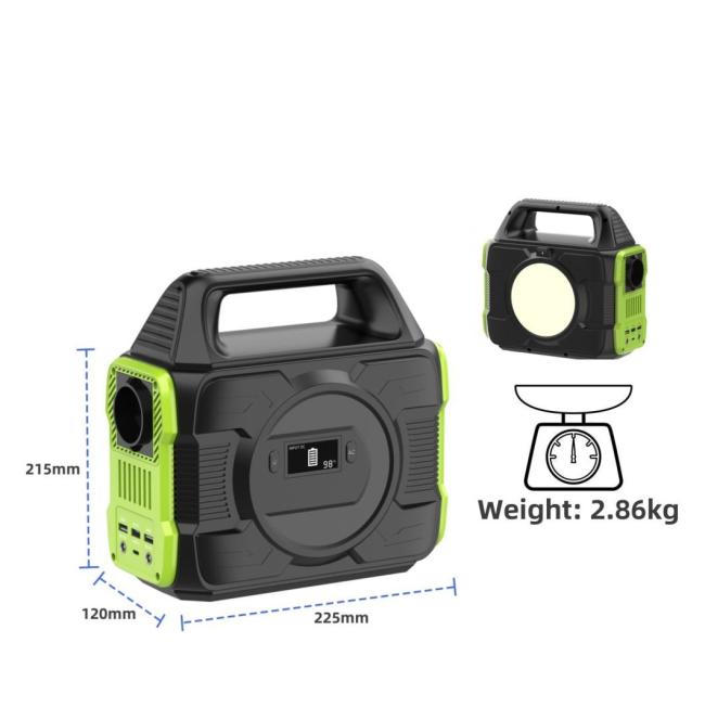 Affordable Factory Sells Portable Power Station Solar Generator Outdoor Fast Charging Power 300W