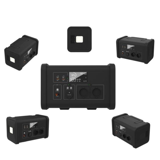700W Power Station Portable Solar Generator Outdoor Emergency Mobile Lithium Battery Power Outage