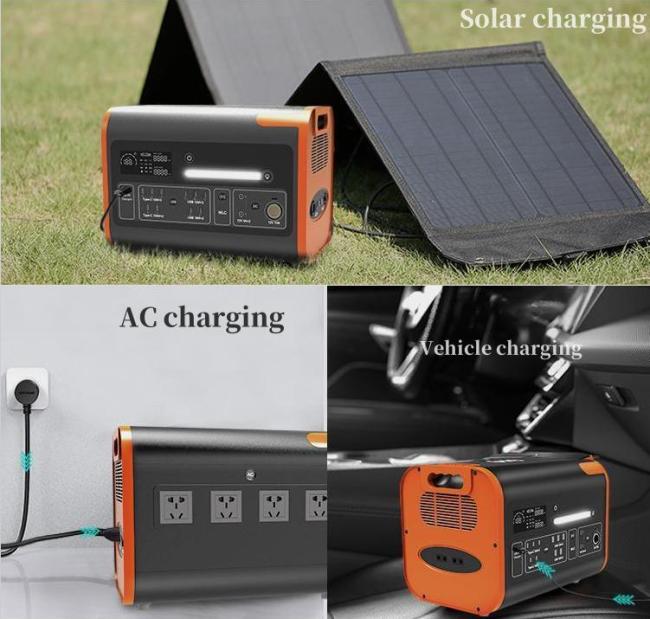 2000W Fast Charging Outdoor Camping Solar Generator Mobile USB Power Station
