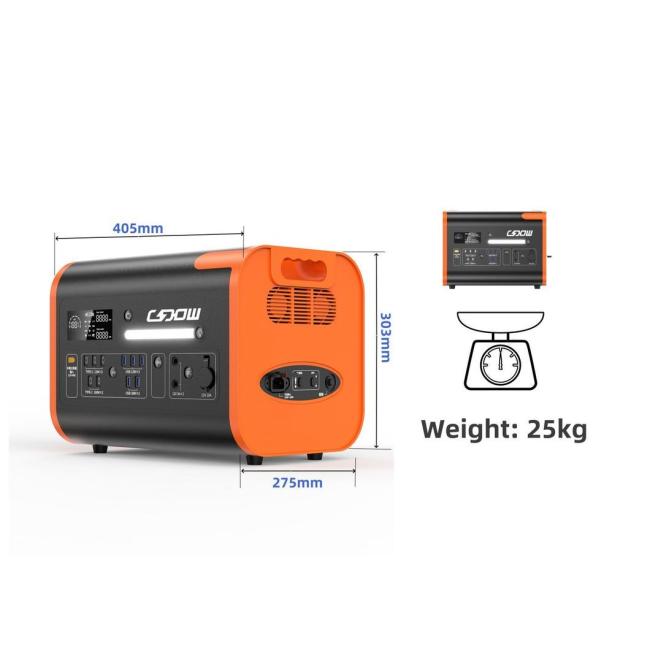 Outdoor Camping Family Emergency Backup 2200W/2400W Portable Power Station Solar Generator
