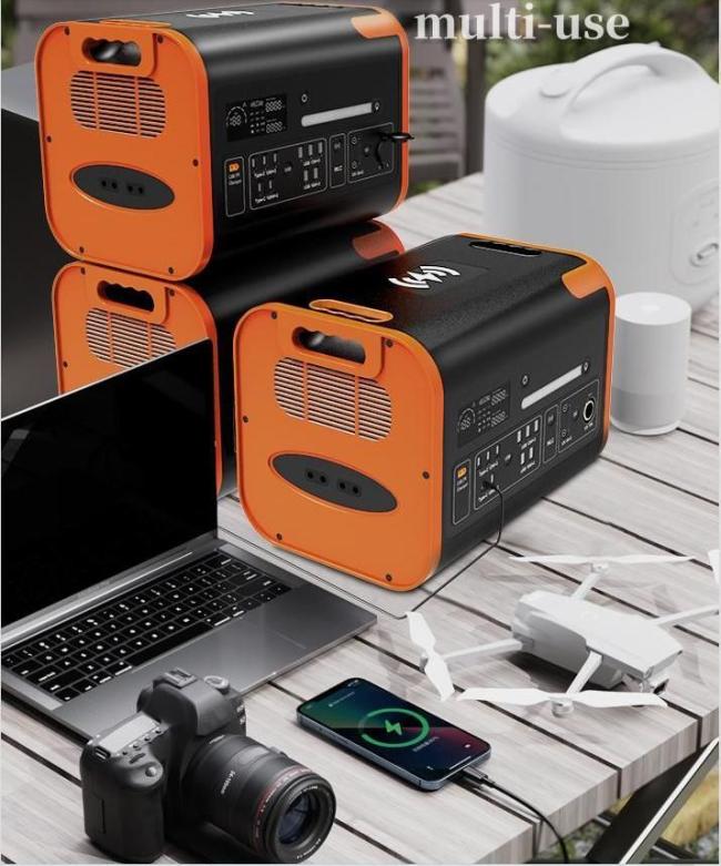 2200W/2048wh Outdoor Family Camping Trip Backup Power Portable Power Station