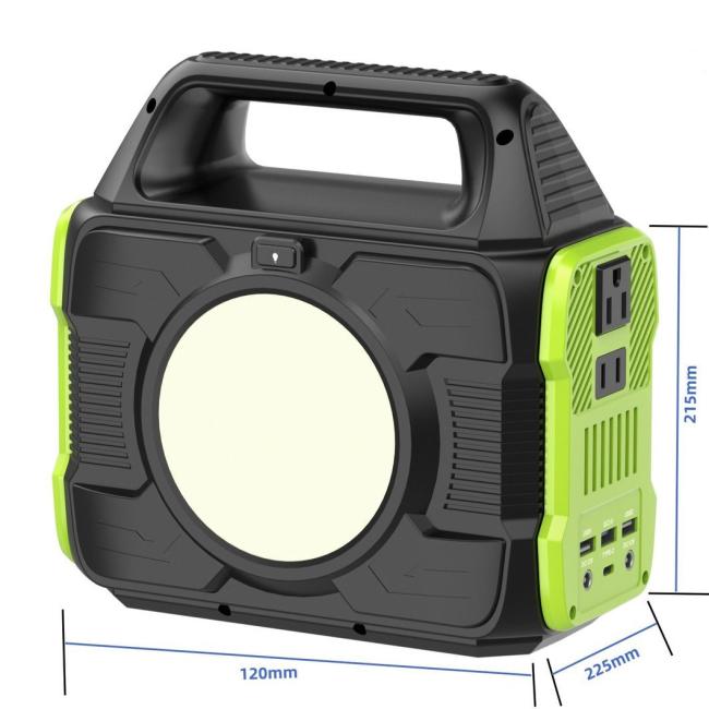 Household Outdoor 110V 220V Solar Generator 300W2-Hour Fast Charging Portable Power Station