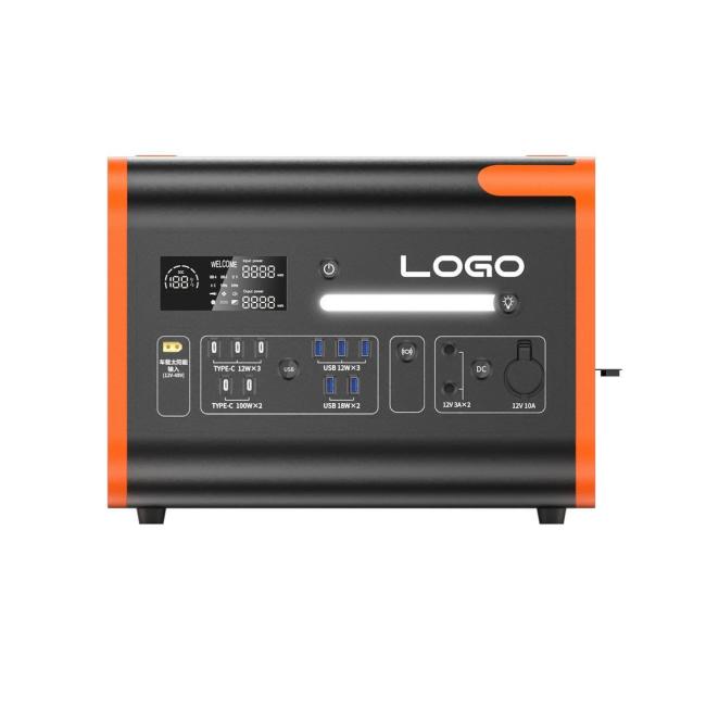 High Quality Portable Power Supply 1800W UPS Mobile Power Station Solar Panel