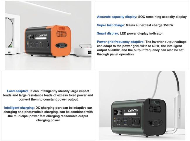 2200W2048wh Outdoor Activity Solar Generator Mobile Power Station