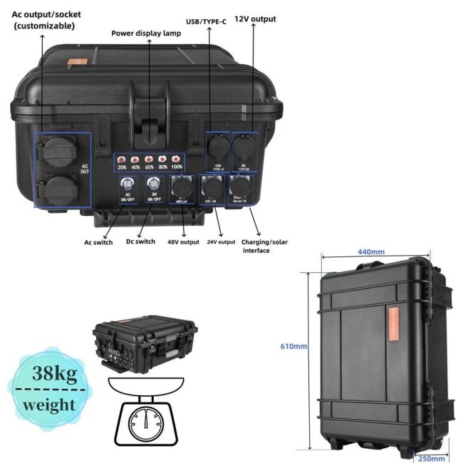 Factory Hot Sale 3000W Certification 1000W Lithium Battery Outdoor Emergency Mobile Power 220V 110V AC DC UPS Mobile Power Station
