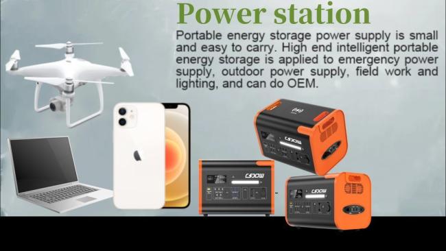 Backup Power Inverter Mobile 2200W Outdoor Live Essential Tools Portable Camping Solar Power Station