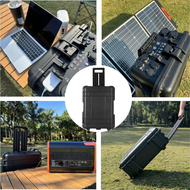 Large Capacity 5000W Portable 110V/220V AC/DC Portable Energy Storage System with USB Power Station