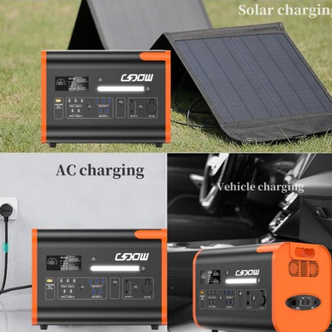 2200W 1500W Generator Solar Panel Generator Portable Power Station for Home and Outdoor Camping
