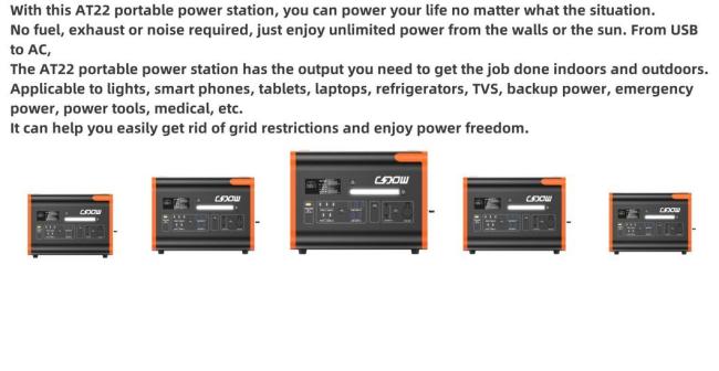 2024 a New Orange Outdoor 40ah/2200W/2048wh Portable Solar Power Station