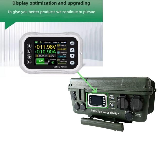 Energy Storage 6000W Spare Lithium Battery Library Emergency Camping Outdoor Smart Small Solar Power Portable Power Station